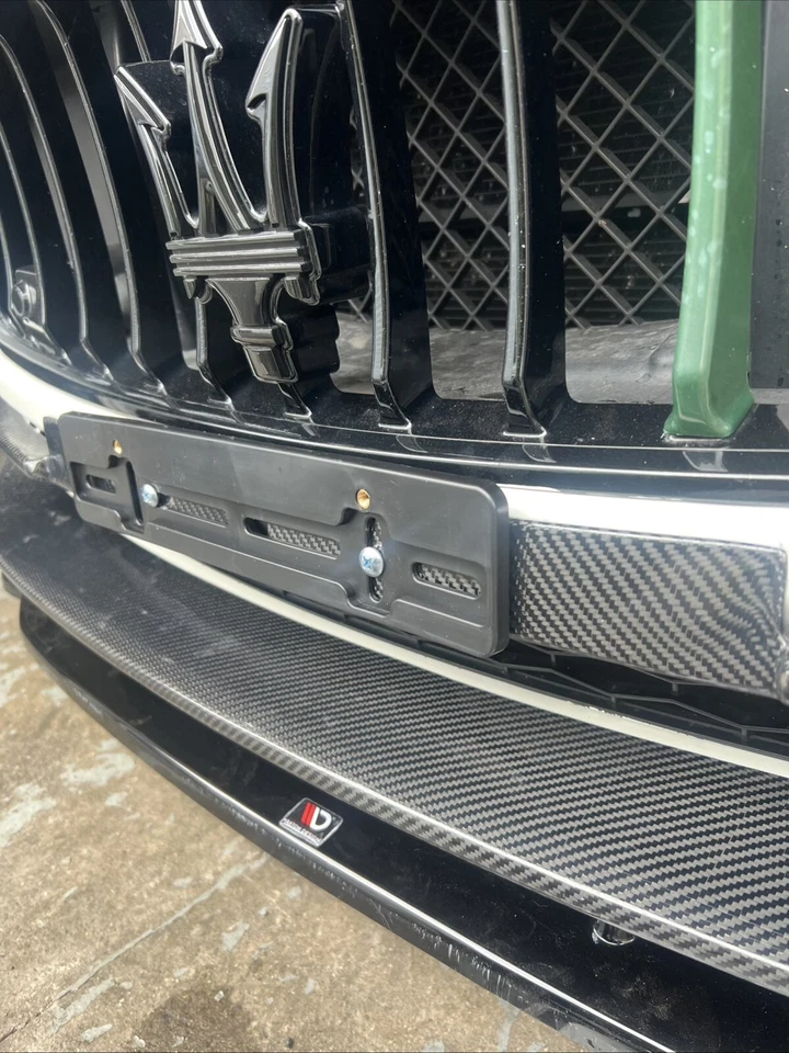 Kit de soporte de parachoques para placa de matrícula frontal para ALFA ROMEO FIAT MASERATI Foto 3 de 4