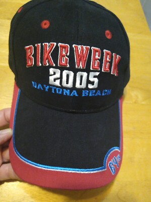 BIKE WEEK 2005 デイトナ キャップ 2005 bike week Daytona Bike Week hat cap adjustable