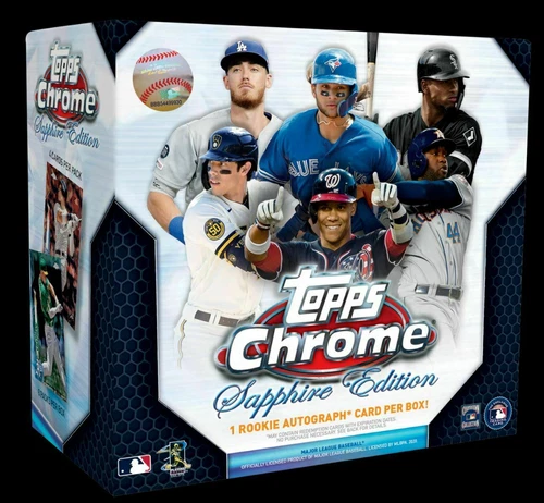 2020 Topps Chrome Sapphire Edition Hobby Box! 
