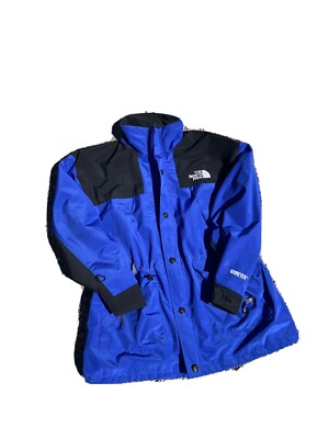 Vintage 1990s The North Face Gore Tex Blue Mountain Jacket Size XL