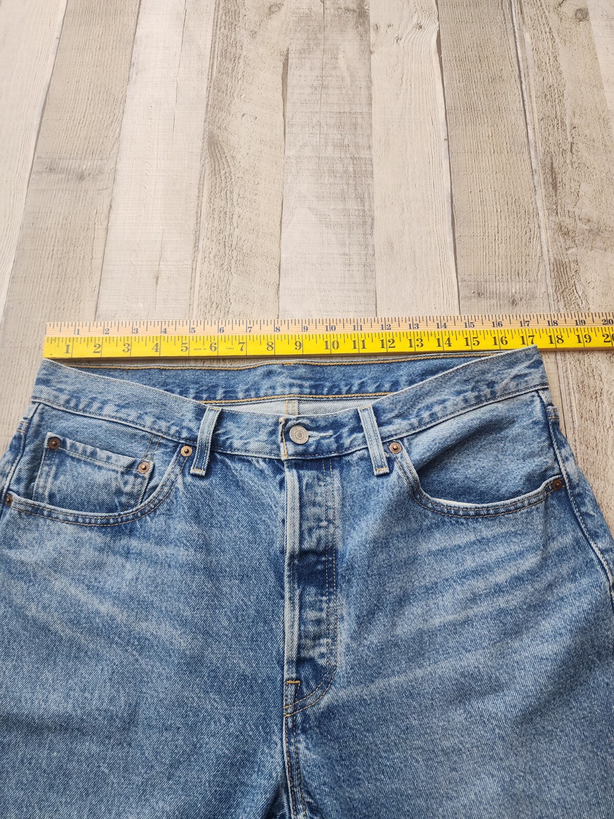 Levi's 501 150th Anniversary Patchwork Button-fly… - image 8