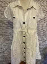 (Free People) Ronnie Poplin Mini Dress, Retail $54 (Desc!)