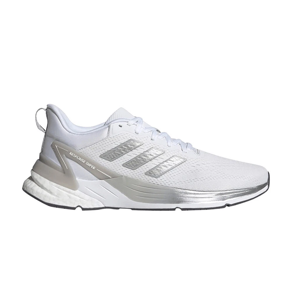 アディダス メンズ ランニングシューズ adidas Men's Response Super 2.0 Running Shoes - White/Silver/Grey adidas Response Super 2.0 White Matte Silver for Sale