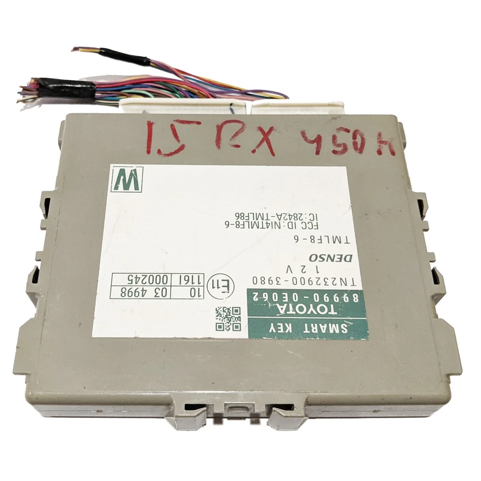 Módulo de control de entrada sin llave inteligente OEM Lexus RX350 RX450h 14 15 89990-0E062 Foto 2 de 3
