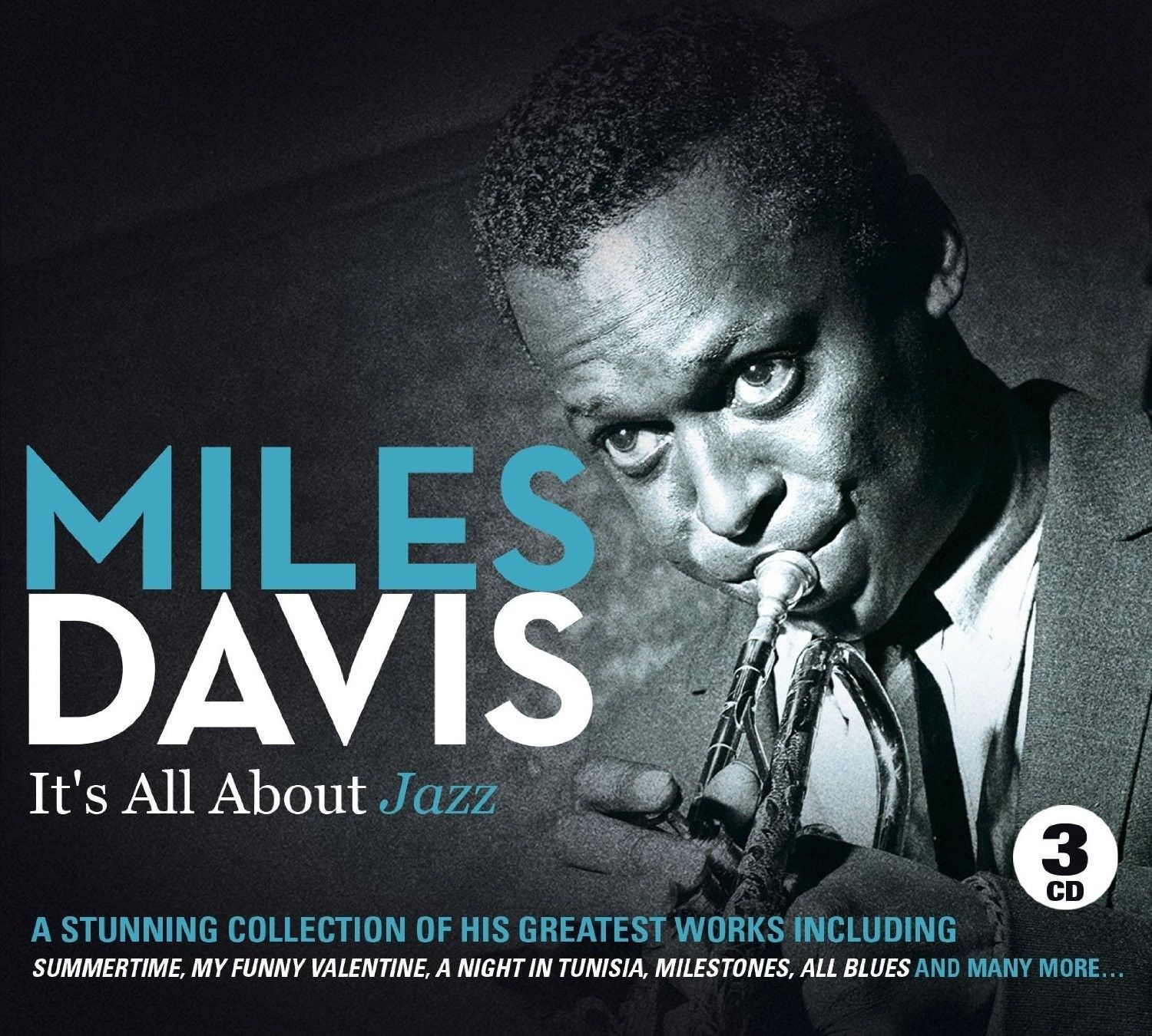 MILES DAVIS IT'S ALL ABOUT JAZZ - 3 CD BOX SET - SUMMERTIME,SO WHAT & MORE