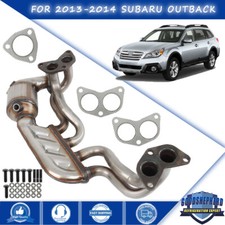 For 2013-2014 Subaru Outback 2.5l H4 Exhaust Manifold Catalytic Converter 16689 For 2013-2014 Subaru Outback 2.5l H4 Exhaust Manifold Catalytic Converter 16689