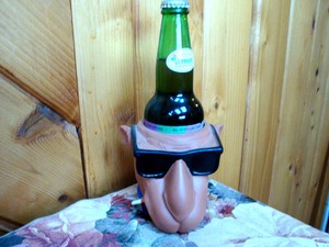 joe camel beer koozie