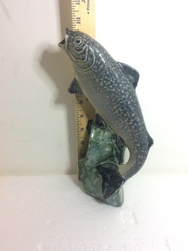 Garnier Trout Fish Liquor Decanter Bottle very nice beauty Approx 10& 1/2 Inches - Picture 2 of 11