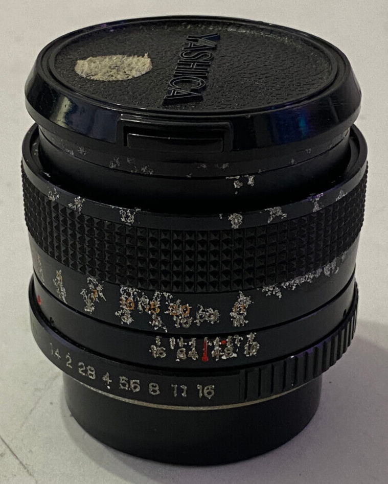 Yashica ML 50mm F/1.4 Manual Focus Standard Prime Lens Y/C Mount