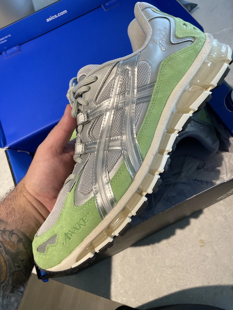 Asics x Awake NY Gel Kayano 5 silver/green Size Men’s Great Condition!