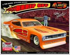 Atlantis Models 1/32 Snap Tom Daniel RRRRip Off Funny Car Plastic Model Kit