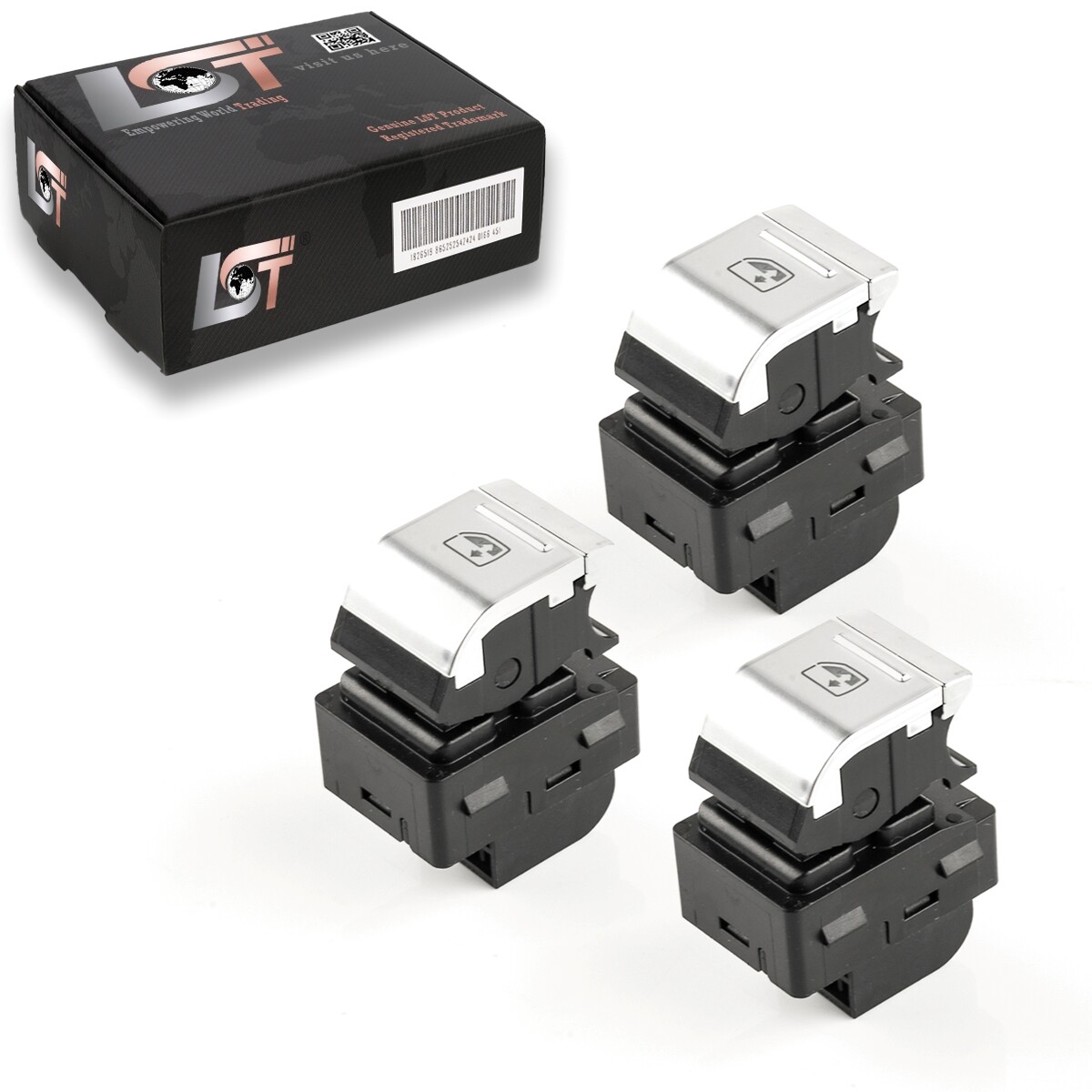 3x Window Switch Passenger Rear for Audi A6 A7 4K E-Tron Q8 GE