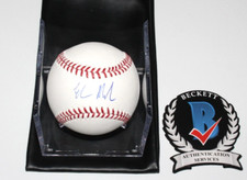 ELON MUSK TESLA SPACEX FOUNDER SIGNED OFFICIAL BASEBALL BECKETT COA FALCON HEAVY
