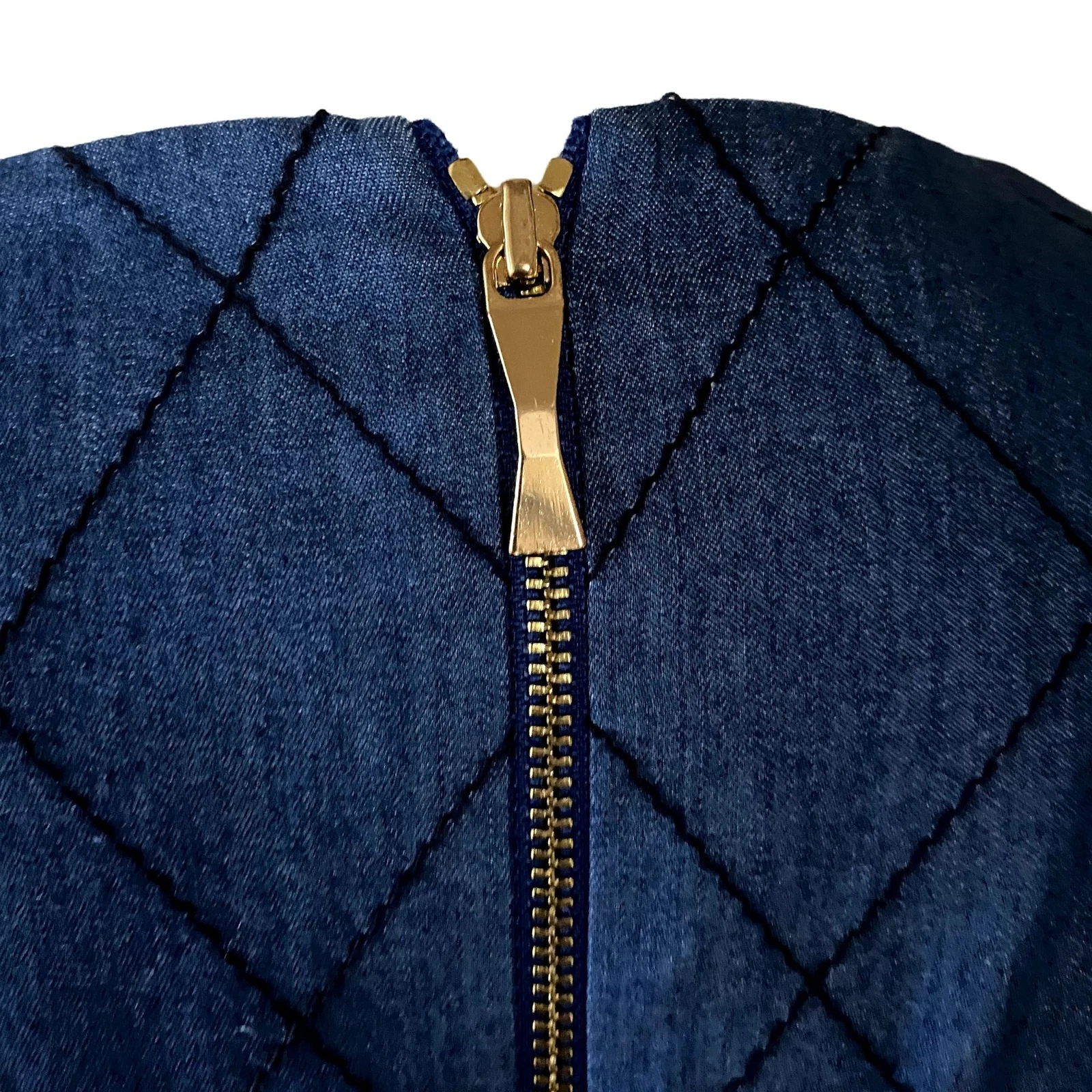 Abito a tubino trapuntato Kate Spade Chambray Blu Taglia 4