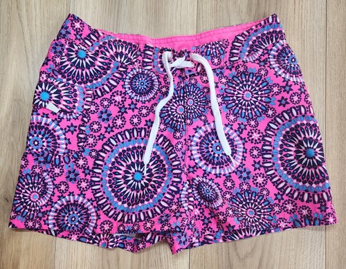 Kanu Surf Board Shorts Girls Sz 8/10, Hot Pink, Quick Dry, High Visibility  - Picture 1 of 11