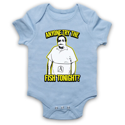 WEEZER UNOFFICIAL BUDDY HOLLY HAPPY DAYS TRY THE FISH BABY GROW BABYGROW GIFT