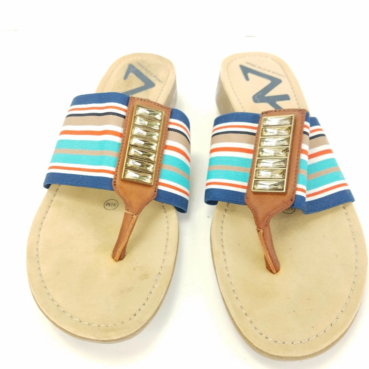 Ann klein 2025 flip flops