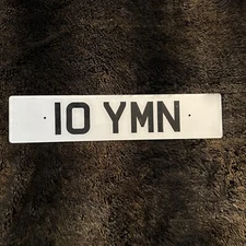 ISLE OF MAN License Plate British Crown Dependency 🇮🇲 # 10 YMN Great Britain