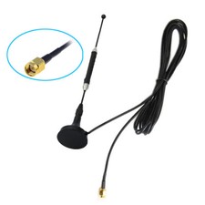 G55C WLAN Antenne 4G LTE 12dBi SMA Stecker WiFi Antenne Funkantenne 3m Magnetfuß