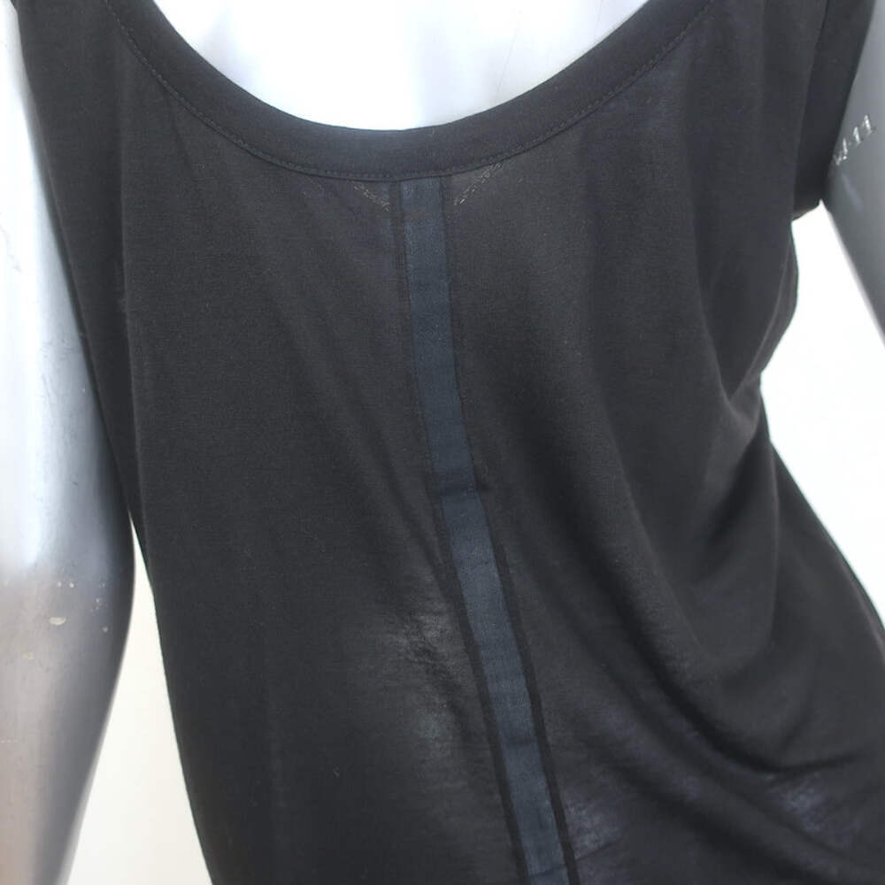 FILA Canotta The Row Thomaston scollo a scoop maglia nera taglia media