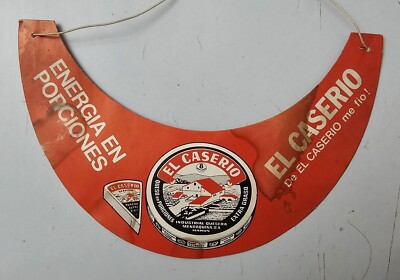 VISERA TIPO GORRA QUESO PORCIONES EL CASERIO Vintage 1960s RAREZA