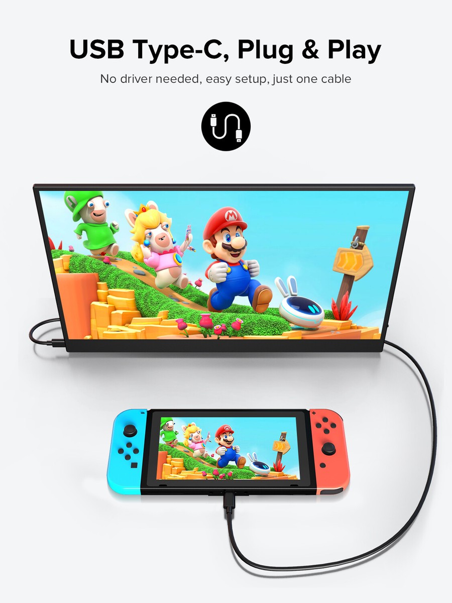 UPERFECT Portable Gaming Monitor 144Hz 16.1