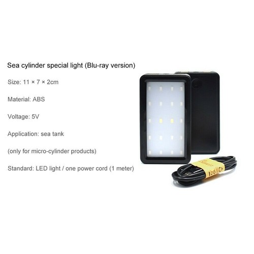 1L Mini Aquarium Komplett set Dekoration mit LED Beleuchtung Pumpe & Filter - Bild 9 von 24