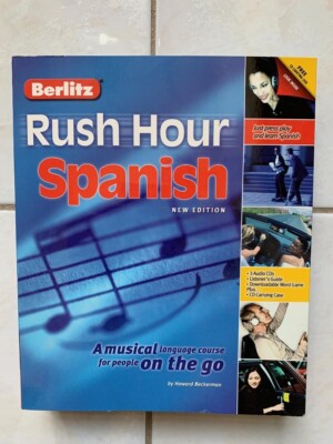 Berlitz Rush Hour SPANISH New Edition  - BRAND NEW !!