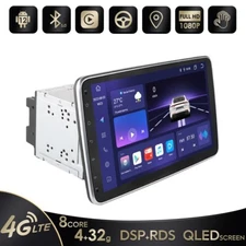 10.1" Rotatable 2 Din Octa Core Android 14 Car Multimedia Radio GPS Navigation