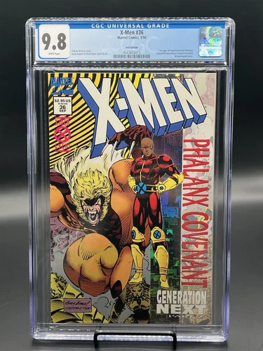 X-Men #36 (Marvel Comics Sep 1994) CGC Graded 9.8 Foil Cover White Pages
