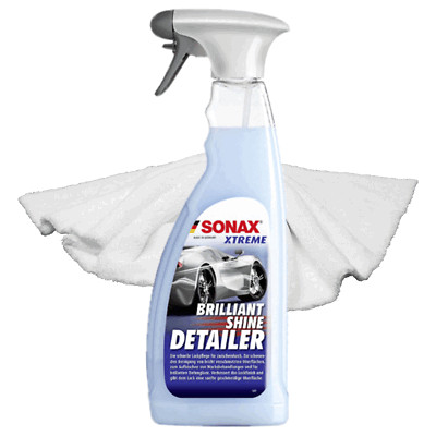 Quickdetailer SONAX Brilliant Shine Detailer 750ml + Superflausch Mikrofasertuch