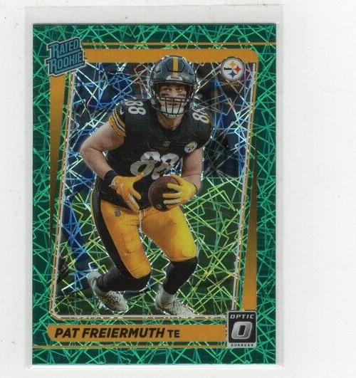 2021 Pat Freiermuth Optic Green Velocity Prizm ROOKIE #232 Free Shipping (F1234)