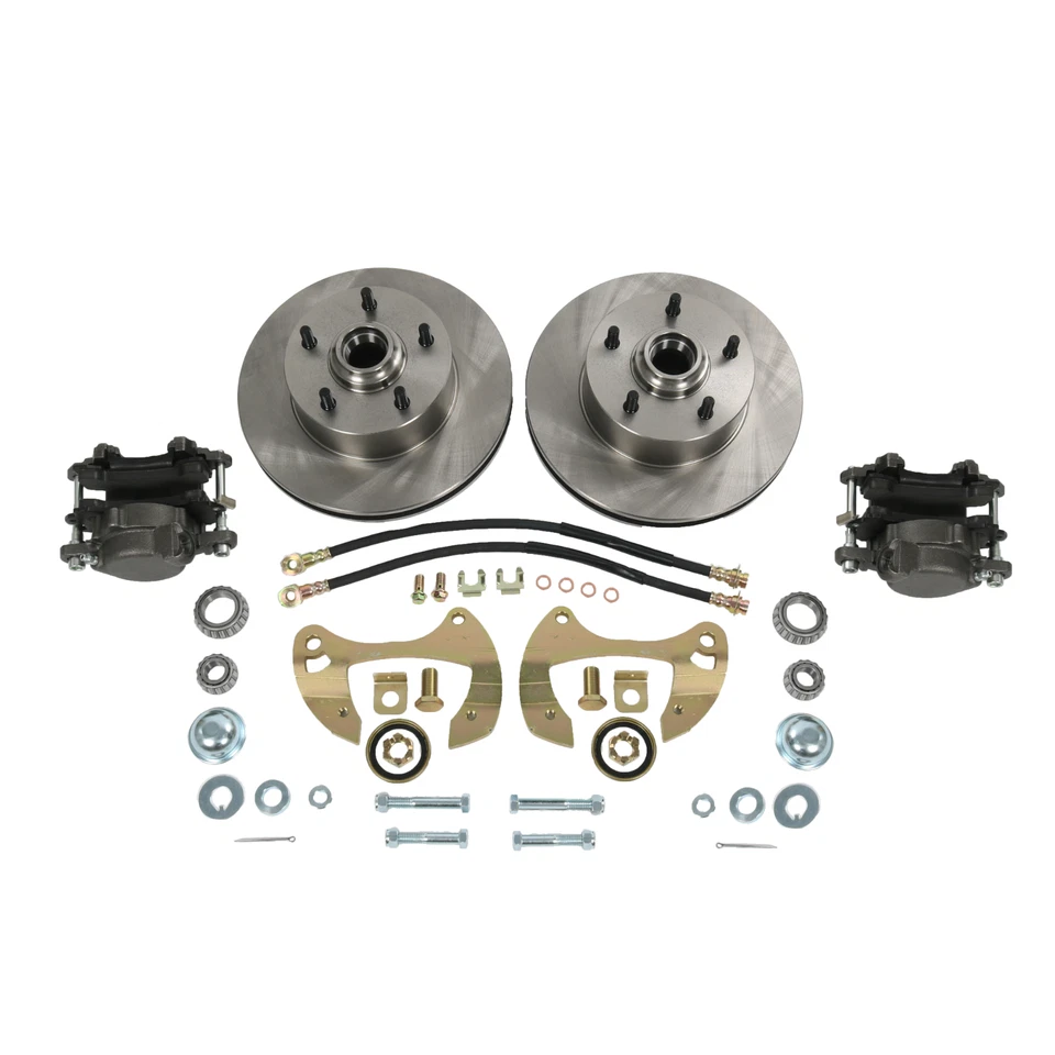 Kit de frenos de disco de lujo para auto Chevy Impala Bel Air 1955-64 tamaño completo, 5 x 4-3/4" Foto 2 de 4