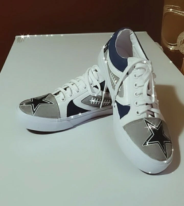 Cowboys Custom Jordan Shoes - Dallas Cowboys Home