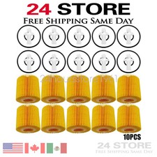 04152-yzza1 10pcs Engine Oil Filter Kit For Toyota Camry Sienna Highlander Rav4