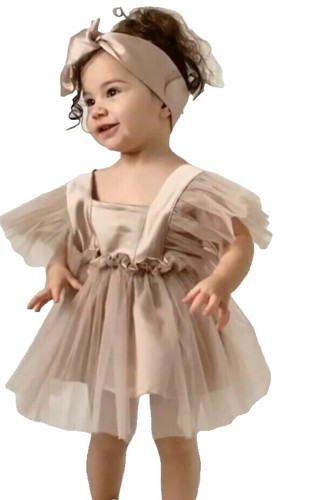 zunie denim tutu dress Business in front, Party in the back Denim and Tulle Set Oyemwen
