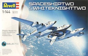 Revell -Germany 1/144 Spaceship Two & White Knight Two ...