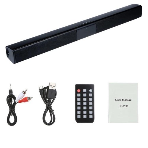 Kabelloser und kabelgebundener TV Lautsprecher Soundbar Stereo Heimkino Soundbar - Bild 6 von 16