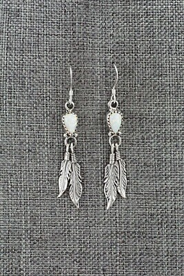 Opalite & Sterling Silver Earrings - Emery Spencer