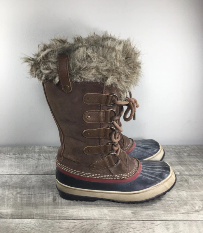 sorel joan of arctic snow waterproof leather boots