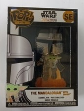 Funko POP! Pins Star Wars -Mandalorian with Grogu- Target Special Edition