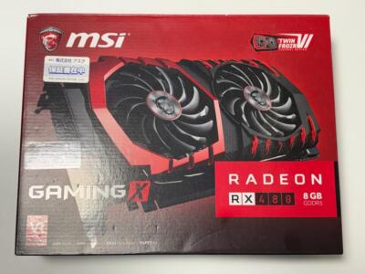 MSI AMD Radeon RX 480 GAMINGX 8GB | eBay