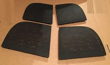 AUDI A2 2000 2005 speaker grill trim covers soul black set front back left right