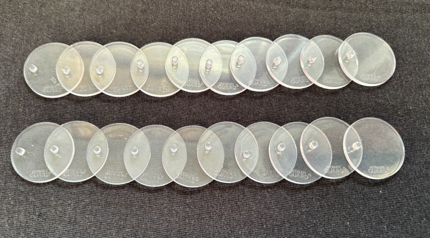 20 x Ultimate Guard Clear Action Figure Stands For Black Series 6” Star