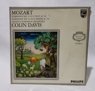 Mozart - Symphony No. 39 / No. 40 (Colin Davis) - Musik Vinyl Record