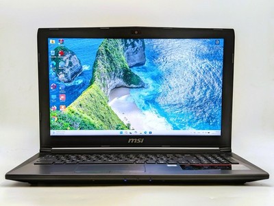 MSI GL62M 7RD Gaming Laptop i5-7300HQ 16GB RAM 128GB SSD GTX 1050 15,6'' FHD