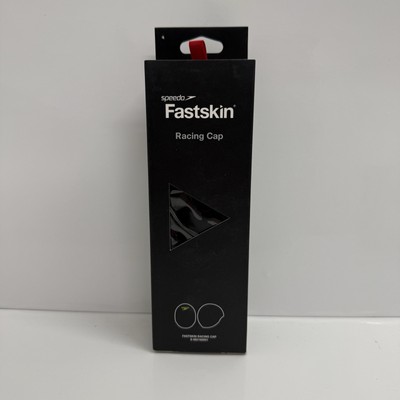 Speedo Fastskin Racing Badekappe Medium-Large schwarz - NEU