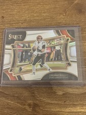 2023 Panini Select - Field Level Jake Browning #321 Silver Prizm