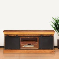 TV Schrank Recyceltes Massivholz Fernsehtisch Lowboard Fernsehschrank vidaXL