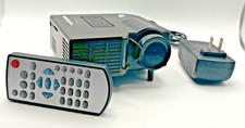 Portable Mini LED Entertainment Projector LCD Image System Projects Up To 60"
